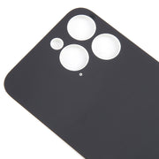 For iPhone 15 Pro Glass Battery Back Cover(White)