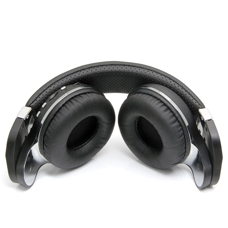 Bluedio T2+ Turbine Wireless Bluetooth 4.1 Stereo Headphones Headset with Mic & Micro SD Card Slot & FM Radio, For iPhone, Samsung, Huawei, Xiaomi, HTC and Other Smartphones, All Audio Devices(Black) - free shipping - PMC TechLife - Order now!