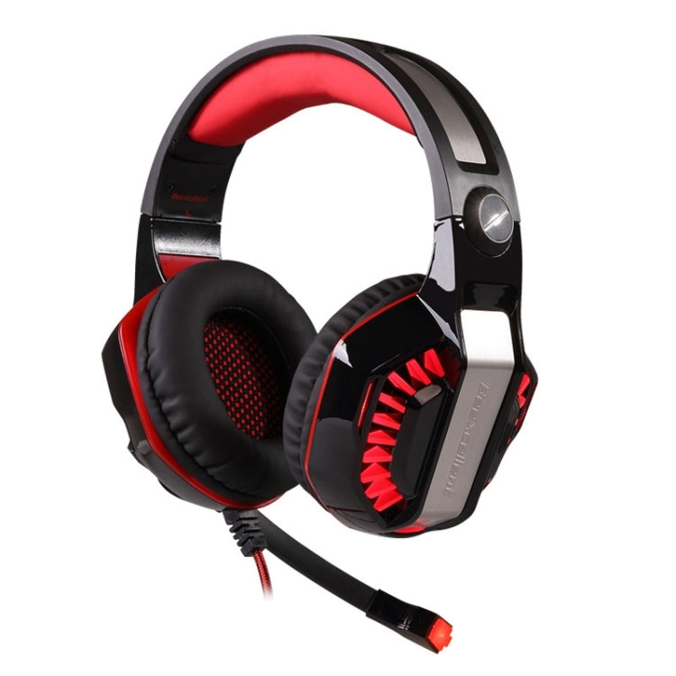 KOTION EACH G2000 Stereo Bass Gaming Headphone with Microphone & LED Light, For PS4, Smartphone, Tablet, Computer, Notebook(Red)