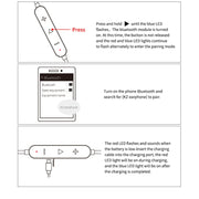 KZ Water-resistant High Fidelity Bluetooth Upgrade Cable for KZ ZST / ZS10 / ES4 / ES3 / ZSR Earphones(Black)