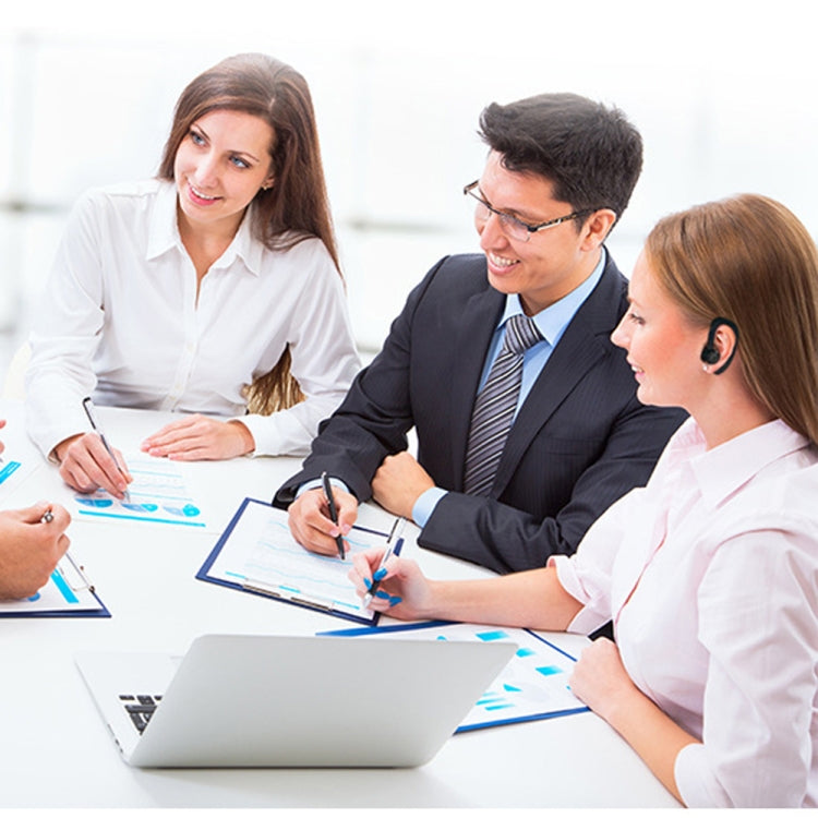 V9 Business Handsfree Wireless Bluetooth Headset CSR 4.1 with Mic for Driver Sport (Black) - Bluetooth Earphone by PMC TechLife | Online Shopping South Africa | PMC TechLife