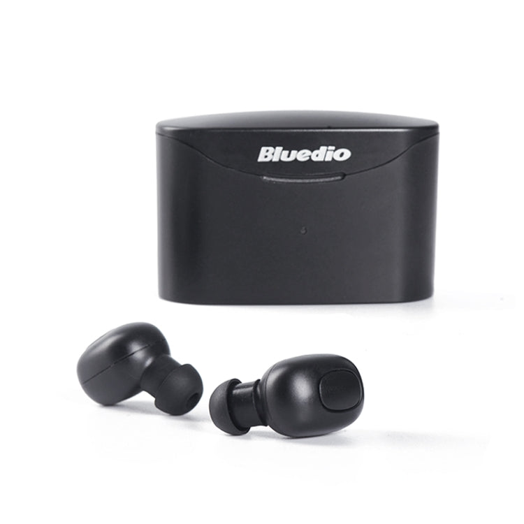 Bluedio TWS T-elf Bluetooth Version 5.0 In-Ear Bluetooth Headset with Headphone Charging Cabin(Black) - free shipping - PMC TechLife - Order now!