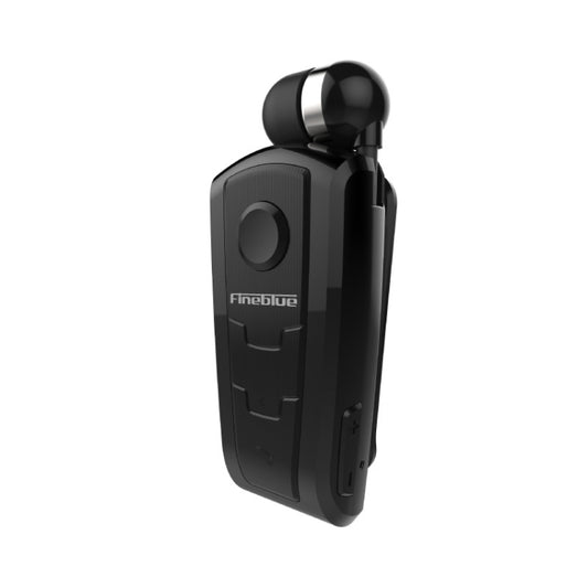 Fineblue F910 CSR4.1 Retractable Cable Caller Vibration Reminder Anti-theft Bluetooth Headset(Black) - free shipping - PMC Jewellery - Order now!