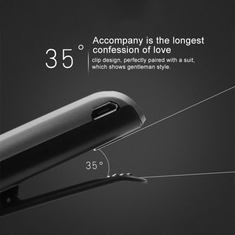 Fineblue F910 CSR4.1 Retractable Cable Caller Vibration Reminder Anti-theft Bluetooth Headset(Black) - free shipping - PMC Jewellery - Order now!