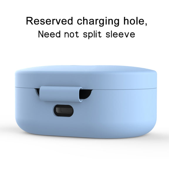 Silicone Charging Box Protective Case for Xiaomi Redmi AirDots / AirDots S / AirDots 2(Red)