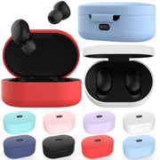 Silicone Charging Box Protective Case for Xiaomi Redmi AirDots / AirDots S / AirDots 2(Red)