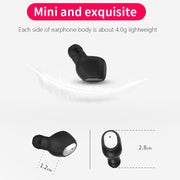 Q2 TWS Bluetooth 5.0 Binaural Stereo Wireless Sports Bluetooth Earphone(Black)