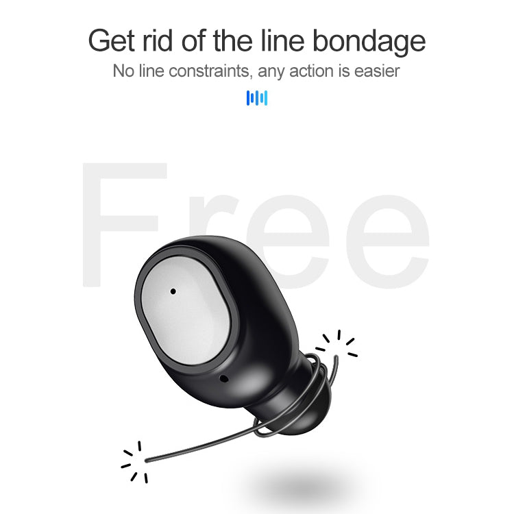 Q3 TWS Bluetooth 5.0 Binaural Stereo Automatic Matching Wireless Bluetooth Earphone(Black) - TWS Earphone by PMC TechLife | Online Shopping South Africa | PMC TechLife
