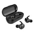 TWS-4 IPX5 Waterproof Bluetooth 5.0 Touch Wireless Bluetooth Earphone with Charging Box, Support HD Call & Voice Prompts(Black) - TWS Earphone by PMC TechLife | Online Shopping South Africa | PMC TechLife