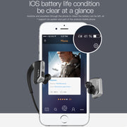 J2 Bluetooth 4.2 Binaural Hanging Type Wireless Sports Bluetooth Earphone, Built-in Memory (Gold)