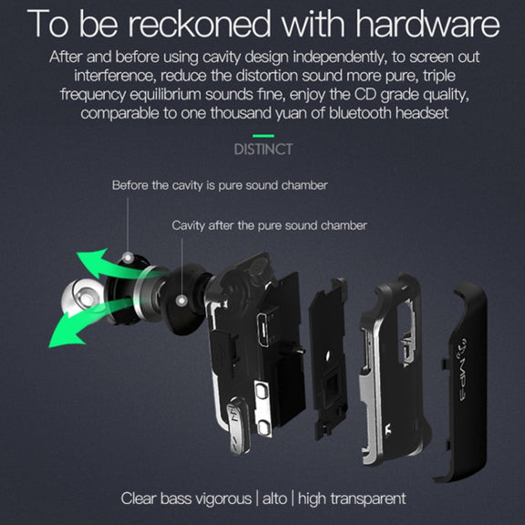 J2 Bluetooth 4.2 Binaural Hanging Type Wireless Sports Bluetooth Earphone, Built-in Memory (Silver)