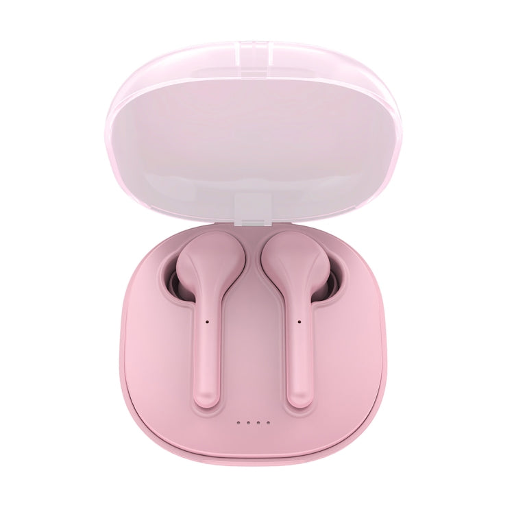 K88 Bluetooth 5.0 TWS Touch Binaural Wireless Stereo Sports Bluetooth Earphone with Charging Box(Pink) - TWS Earphone by PMC TechLife | Online Shopping South Africa | PMC TechLife