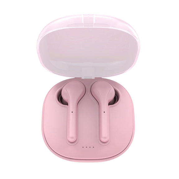 K88 Bluetooth 5.0 TWS Touch Binaural Wireless Stereo Sports Bluetooth Earphone with Charging Box(Pink)