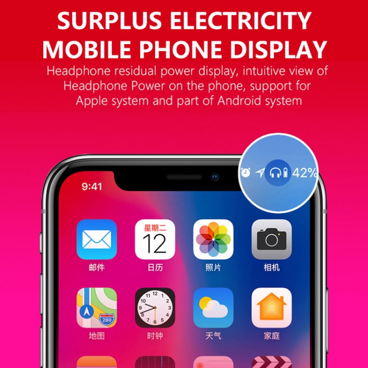 V7 Bluetooth 5.0 Business Style Wireless Stereo Sports Bluetooth Earphone, Support Inform Caller Name (Black) - Bluetooth Earphone by PMC TechLife | Online Shopping South Africa | PMC TechLife