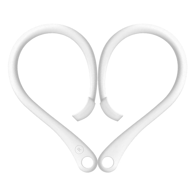 For AirPods 1 / 2 / Pro Anti-lost Silicone Earphone Ear-hook(White) - Anti-lost & Holder by PMC TechLife | Online Shopping South Africa | PMC TechLife
