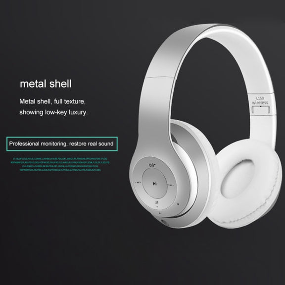 L150 Wireless Bluetooth V5.0 Headset (Grey)