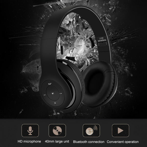 L150 Wireless Bluetooth V5.0 Headset (Grey)