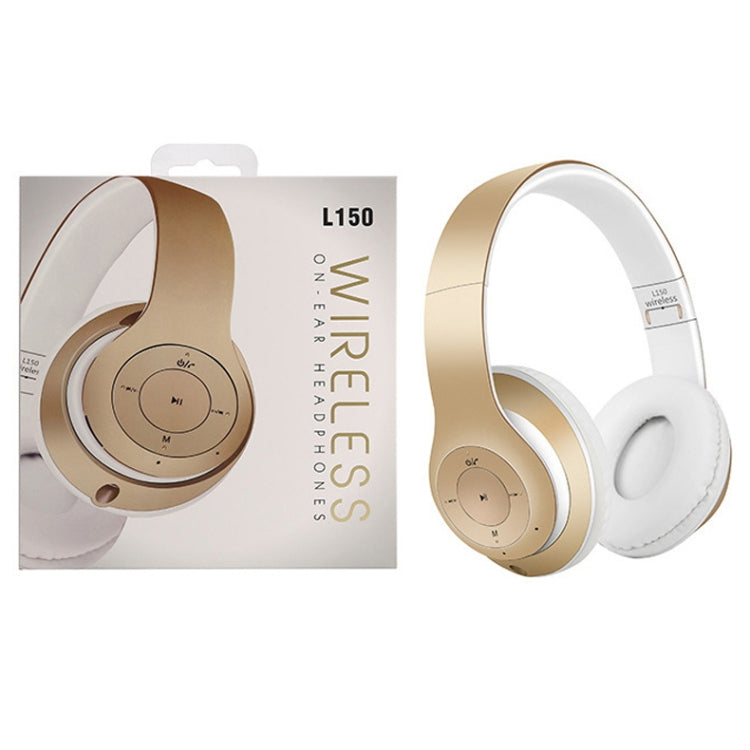 L150 Wireless Bluetooth V5.0 Headset (Silver)