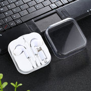 8 Pin In-ear Wired Earphone with Mic, Cable Length: about 1.2m