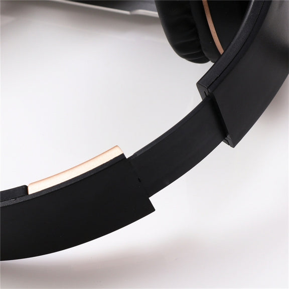 A1 Bluetooth 4.2 Candy Color Super Base Bluetooth Headphone, Support Music Play & Switching & Volume Control & Answer(Black)