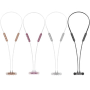 BT-890 Bluetooth 4.2 Hanging Neck Design Bluetooth Headset, Support Music Play & Switching & Volume Control & Answer(Gold)