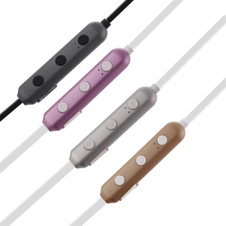 BT-890 Bluetooth 4.2 Hanging Neck Design Bluetooth Headset, Support Music Play & Switching & Volume Control & Answer(Rose Gold) - Neck-mounted Earphone by PMC TechLife | Online Shopping South Africa | PMC TechLife