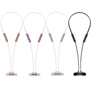 BT-900 Bluetooth 4.2 Hanging Neck Design Bluetooth Headset, Support Music Play & Switching & Volume Control & Answer(Black)