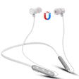 BT-900 Bluetooth 4.2 Hanging Neck Design Bluetooth Headset, Support Music Play & Switching & Volume Control & Answer(Silver) - Neck-mounted Earphone by PMC TechLife | Online Shopping South Africa | PMC TechLife