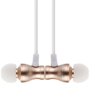 F11 Bluetooth 4.2 Hanging Neck Design Bluetooth Headset, Support Music Play & Switching & Volume Control & Answer(Gold)