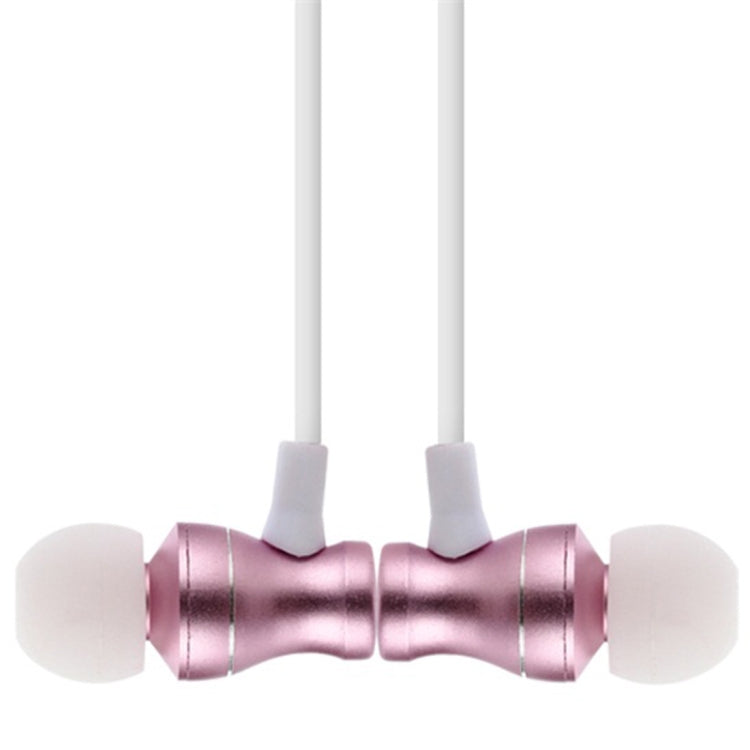 F11 Bluetooth 4.2 Hanging Neck Design Bluetooth Headset, Support Music Play & Switching & Volume Control & Answer(Rose Gold) - Neck-mounted Earphone by PMC TechLife | Online Shopping South Africa | PMC TechLife