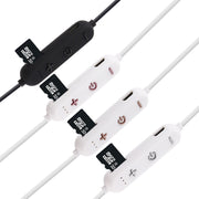 F11 Bluetooth 4.2 Hanging Neck Design Bluetooth Headset, Support Music Play & Switching & Volume Control & Answer(Silver)