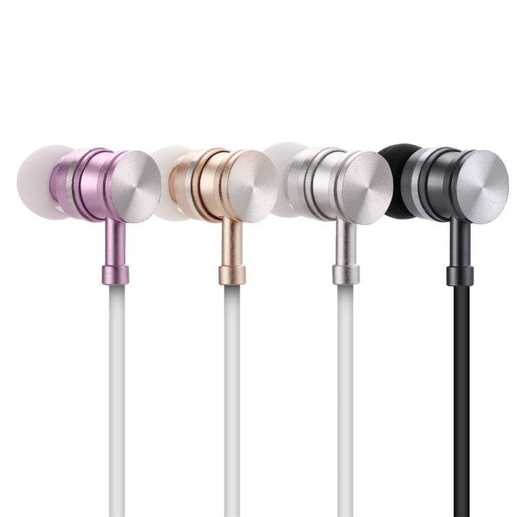 F3 Bluetooth 4.2 Hanging Neck Design Bluetooth Headset, Support Music Play & Switching & Volume Control & Answer(Gold)