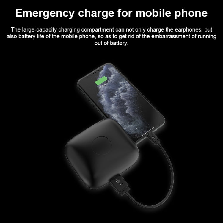 Q83 Wireless Ear-mounted Sports Bluetooth Earphone with Charging Box, Supports Three-screen LED Power Display & Power Bank - Bluetooth Earphone by PMC TechLife | Online Shopping South Africa | PMC TechLife