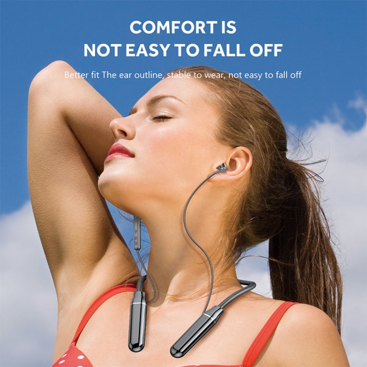 A10 Bluetooth 5.0 Neck-mounted Sport Wireless Bluetooth Earphone (Black) - Neck-mounted Earphone by PMC TechLife | Online Shopping South Africa | PMC TechLife