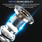 M-B8 Bluetooth 5.0 Mini Invisible In-ear Stereo Wireless Bluetooth Earphone with Charging Box (Rose Gold)
