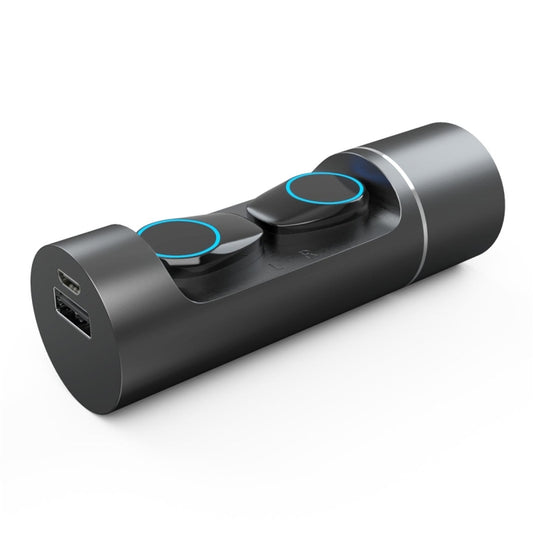 JAKCOM TWS Bluetooth 5.0 Multi-function Waterproof Wireless Bluetooth Headset(Black) - TWS Earphone by JAKCOM | Online Shopping South Africa | PMC Jewellery | Buy Now Pay Later Mobicred