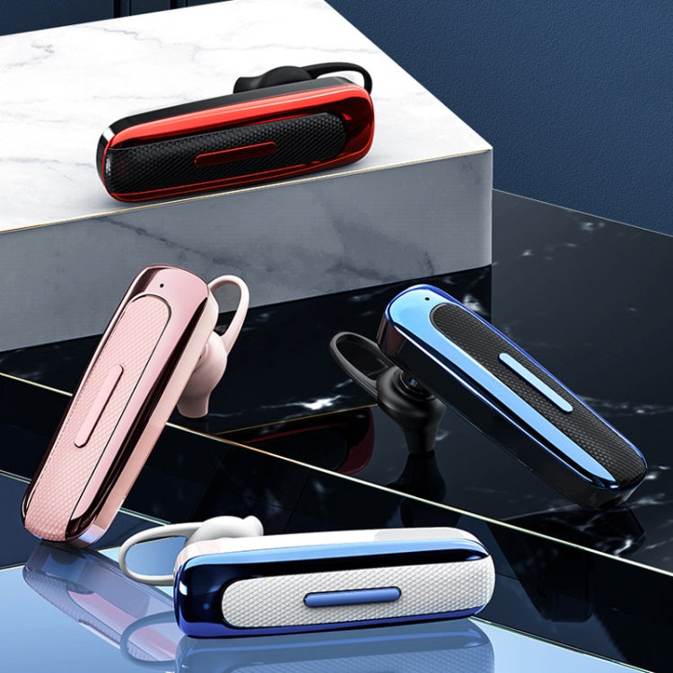 E1 Smart Noise Reduction Unilateral Ear-mounted Bluetooth Earphone (Pink) - Bluetooth Earphone by PMC TechLife | Online Shopping South Africa | PMC TechLife