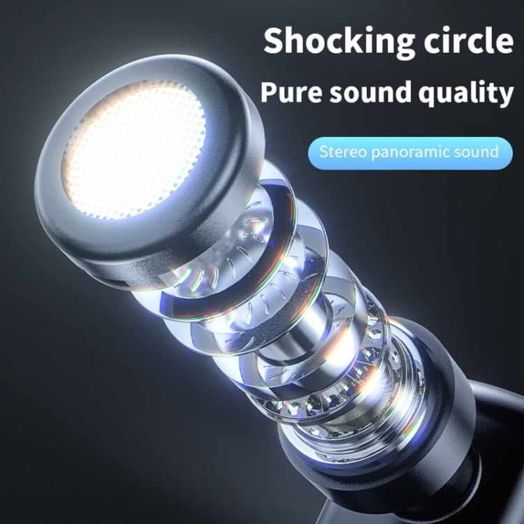 M81 CVC Noise Reduction Unilateral Business Ear-mounted Bluetooth Earphone, Support Siri & One for Two(Gold) - Bluetooth Earphone by PMC TechLife | Online Shopping South Africa | PMC TechLife