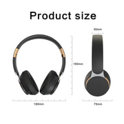 07S Folding Sports Computer Games Wireless Bluetooth V5.0 Headset with Mic (Red)