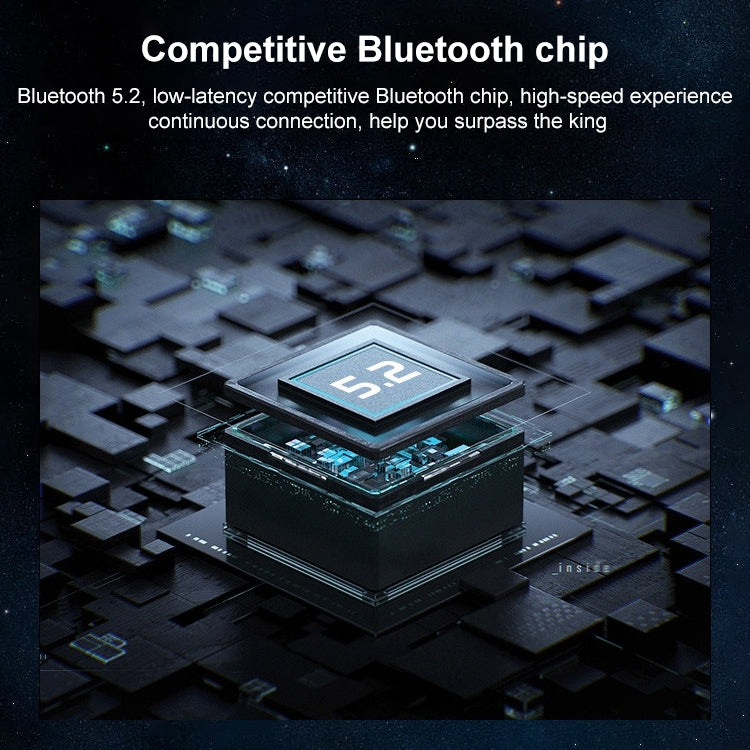 TWS-A10 Wireless Bluetooth Earphone with Charging Compartment(Orange) - Bluetooth Earphone by PMC TechLife | Online Shopping South Africa | PMC TechLife