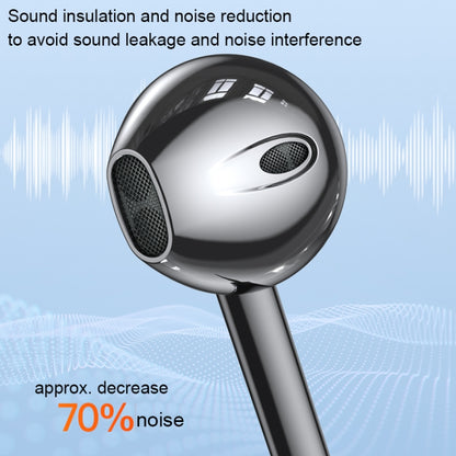 Langsdom V6 3.5mm Dual Plug Wired In-Ear Earphone with Microphone, Length: 2m (Black) - In Ear Wired Earphone by Langsdom | Online Shopping South Africa | PMC Jewellery