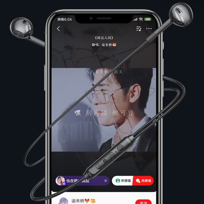 Langsdom V6 3.5mm Dual Plug Wired In-Ear Earphone with Microphone, Length: 2m (Black) - In Ear Wired Earphone by Langsdom | Online Shopping South Africa | PMC Jewellery