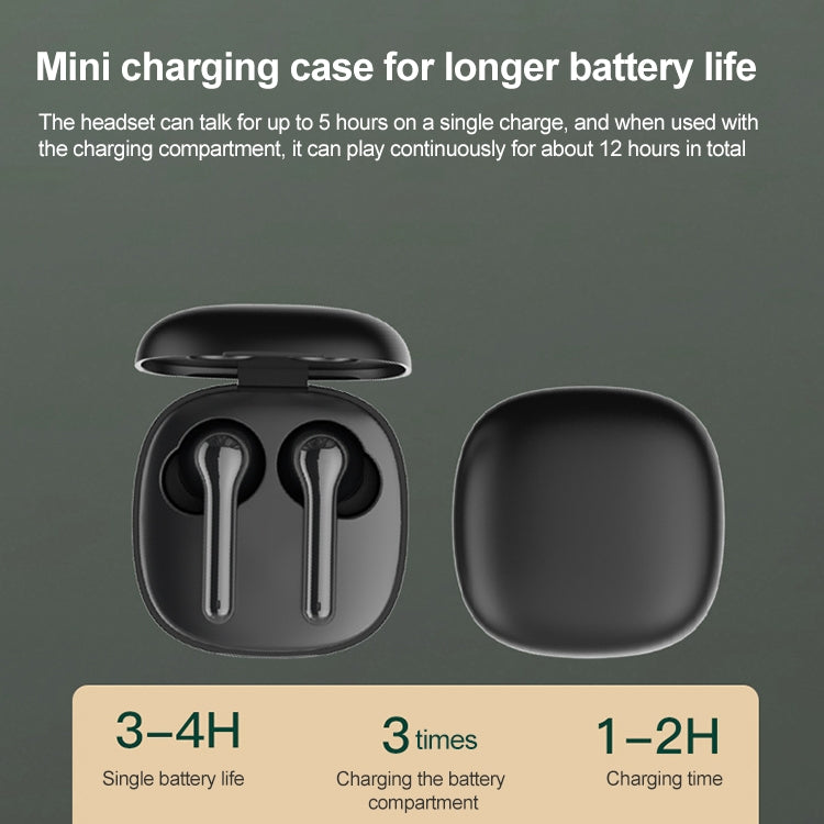 ETE-51 TWS In-Ear Wireless Touch Control Bluetooth 5.0 Sports Earphones (Black) - TWS Earphone by PMC TechLife | Online Shopping South Africa | PMC TechLife