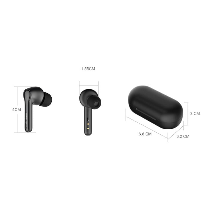 ETE-52 TWS In-ear Stereo Low Latency Bluetooth 5.0 Gaming Earphones (Black) - TWS Earphone by PMC TechLife | Online Shopping South Africa | PMC TechLife