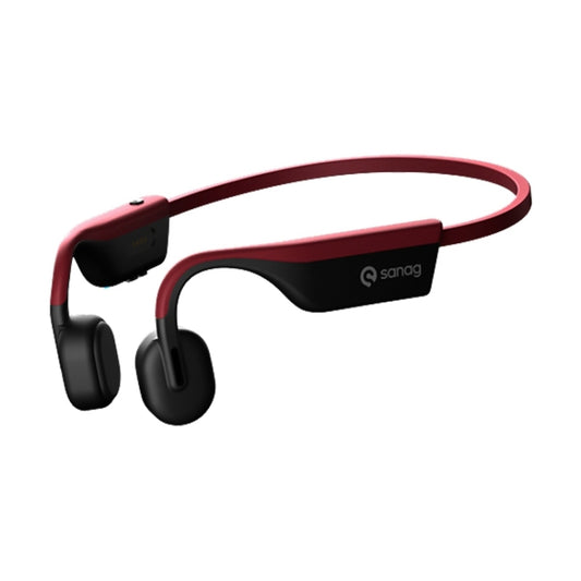 Sanag A9S Pro Air Conduction Bluetooth 5.1 HiFi Sports Earphone (Red Black) - free shipping - PMC Jewellery - Order now!