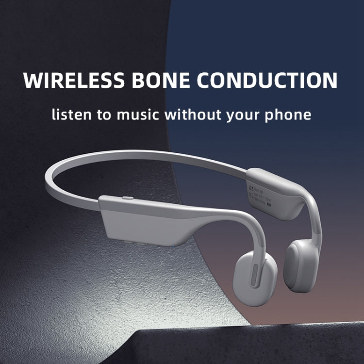 Sanag A9S Pro Air Conduction Bluetooth 5.1 HiFi Sports Earphone (White)
