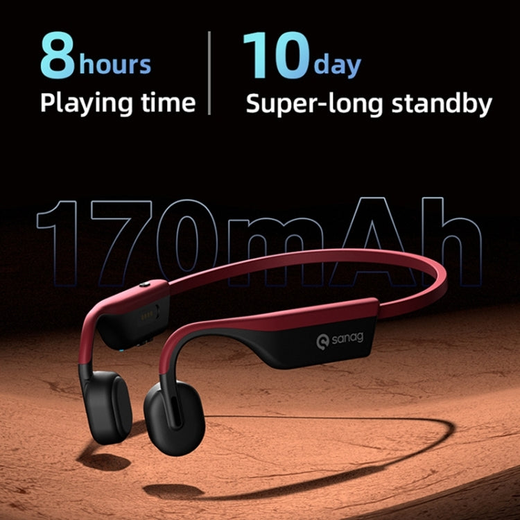 Sanag A9S Pro Air Conduction Bluetooth 5.1 HiFi Sports Earphone (Black) - free shipping - PMC TechLife - Order now!