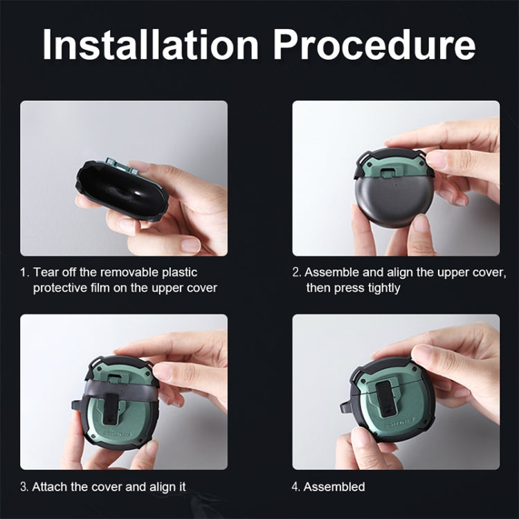 NILLKIN For Huawei FreeBuds 4 / 4E Bluetooth Earphone Protective Case (Red) - Huawei Earphone Case by NILLKIN | Online Shopping South Africa | PMC TechLife | Buy Now Pay Later Mobicred