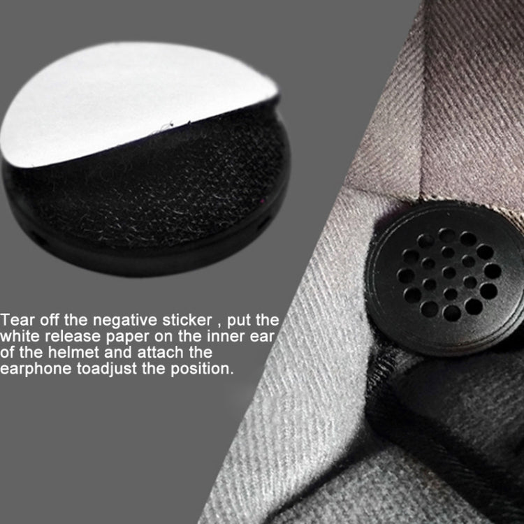 T33 3.5mm Interface Music Call Motorcycle Helmet Wired Headphone, Length: 1.2m - Normal Style Earphone by PMC TechLife | Online Shopping South Africa | PMC TechLife