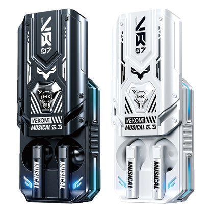 WEKOME VB07 Mecha Series Blade Wireless Bluetooth Earphone (Black) - free shipping - PMC Jewellery - Order now!